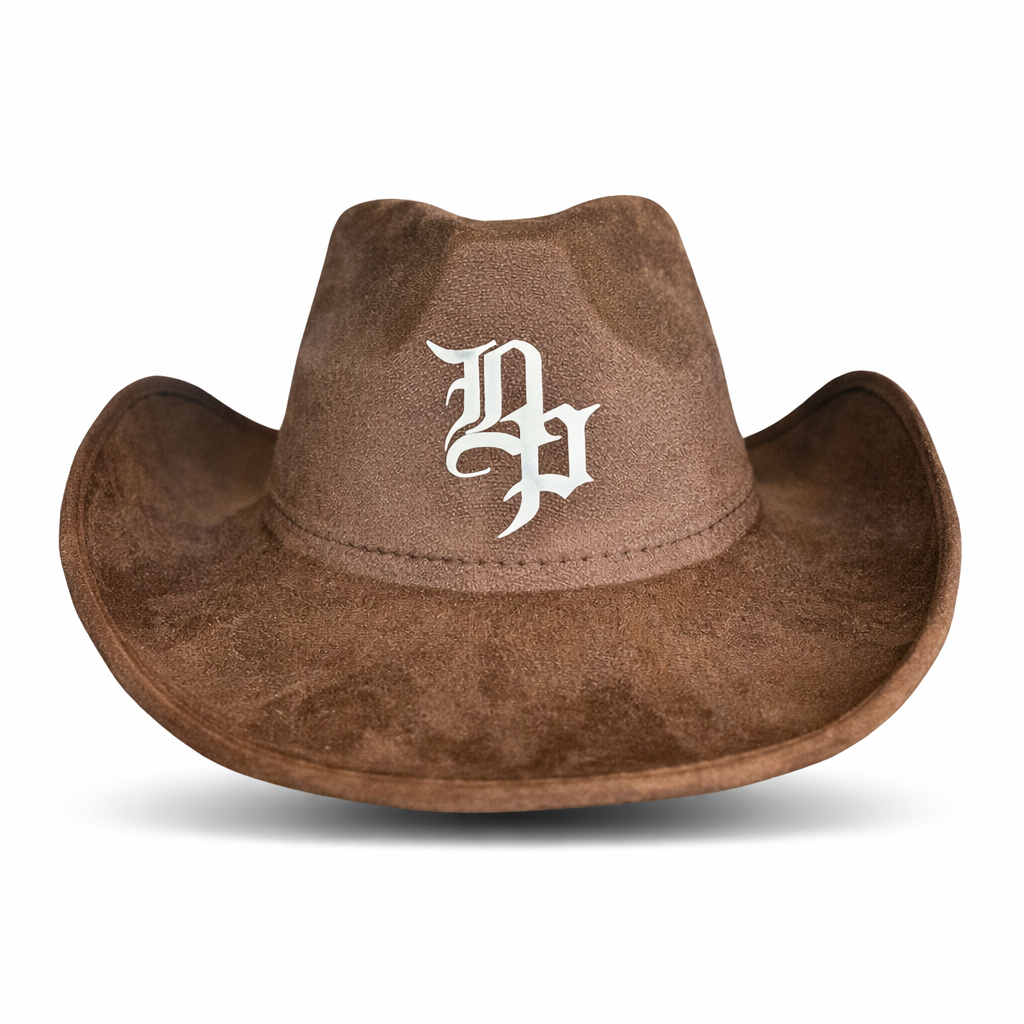 “PEACEFUL” Western Hat (Brown)