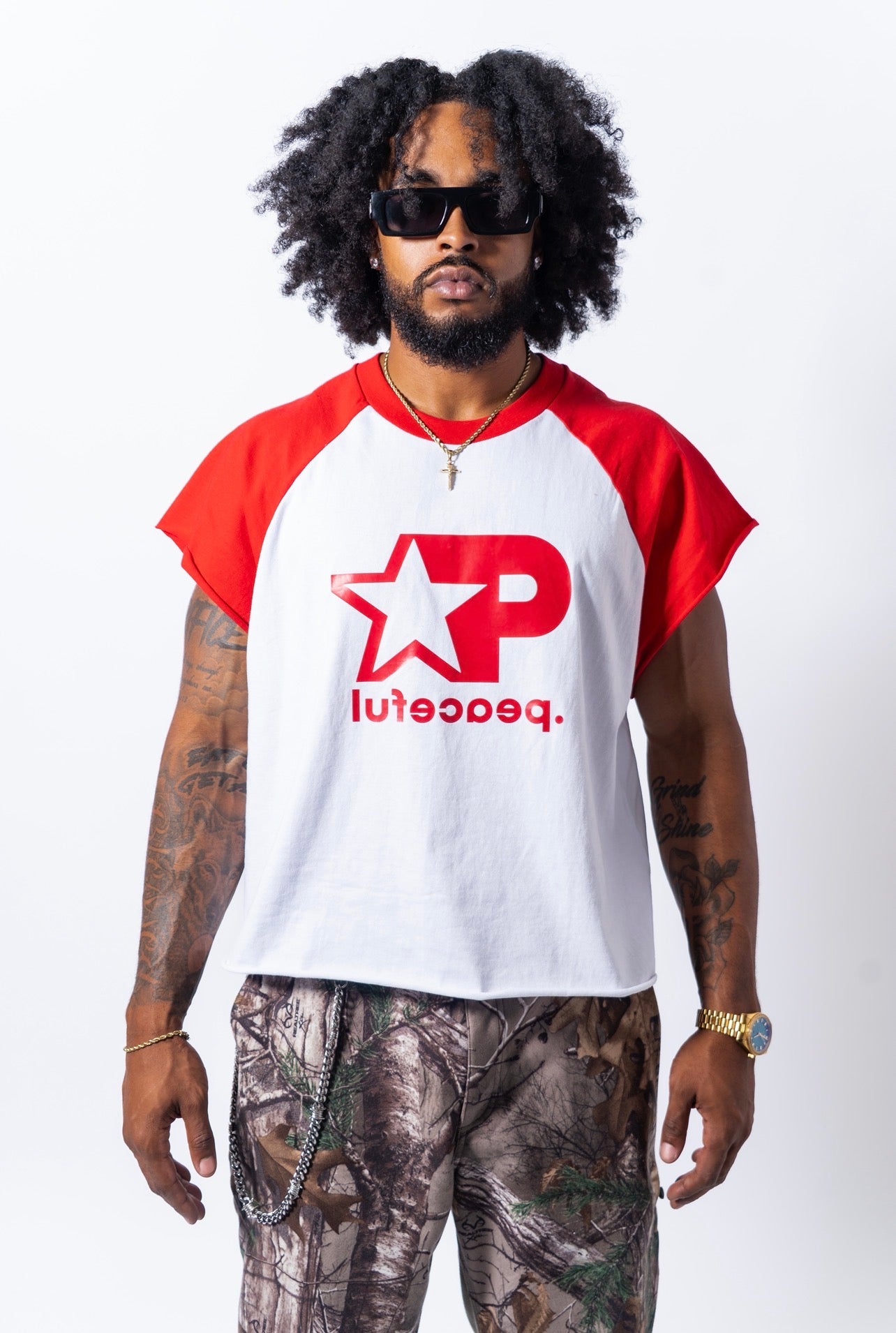 Peaceful Raglan Tee
