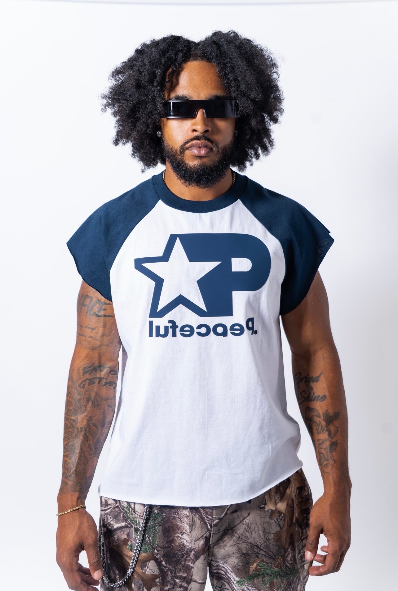 Peaceful Raglan Tee