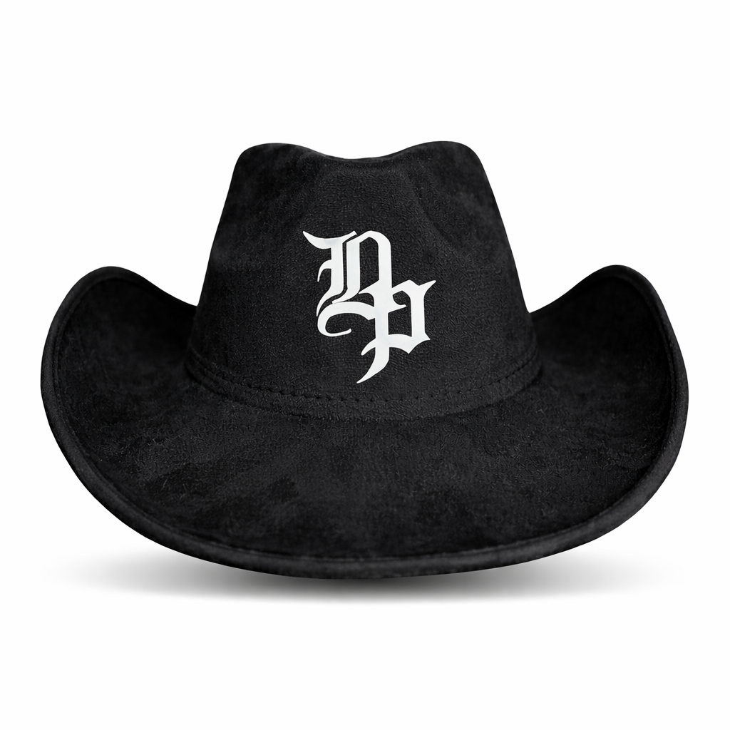 “PEACEFUL” Western Hat (Black)