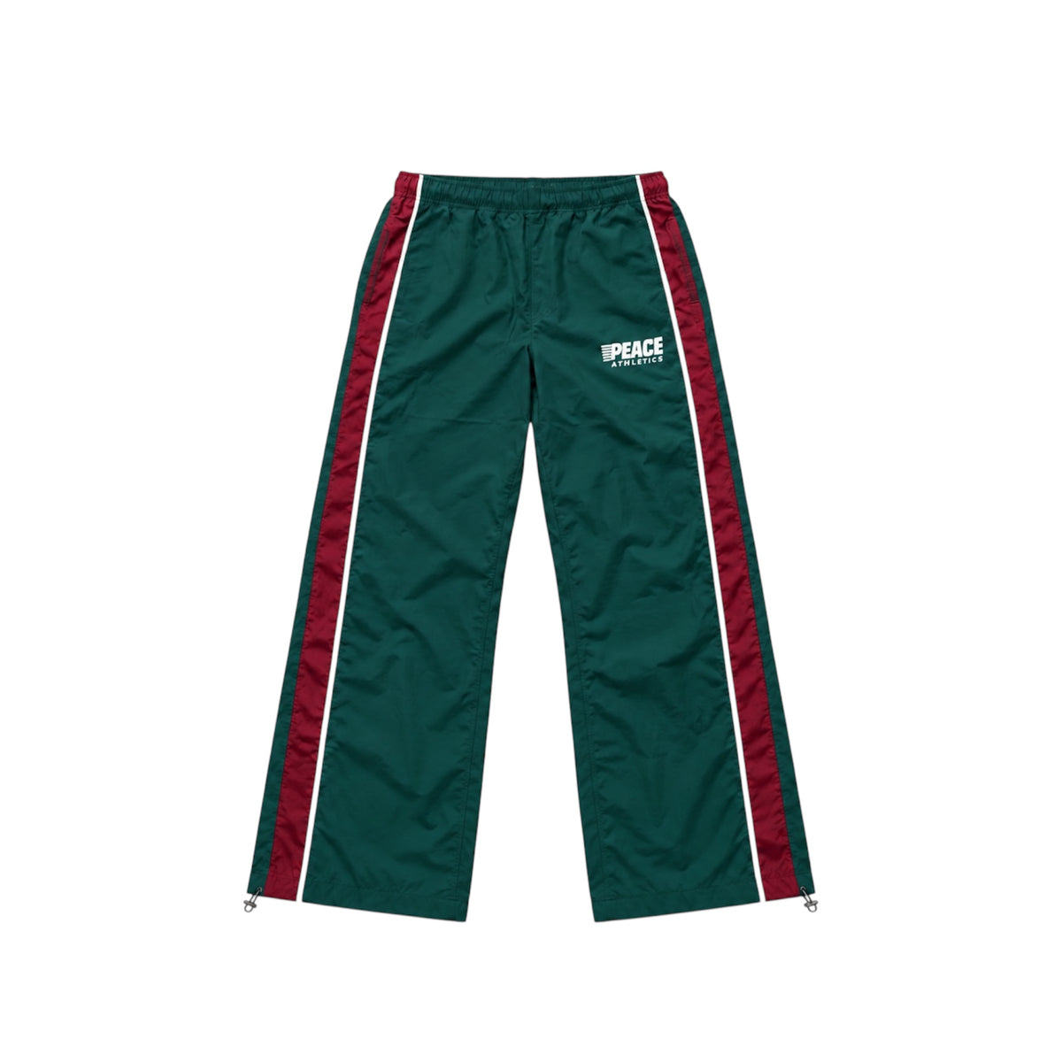 Nylon Track Pants (Green)