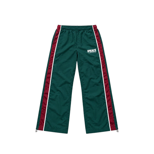 Nylon Track Pants (Green)