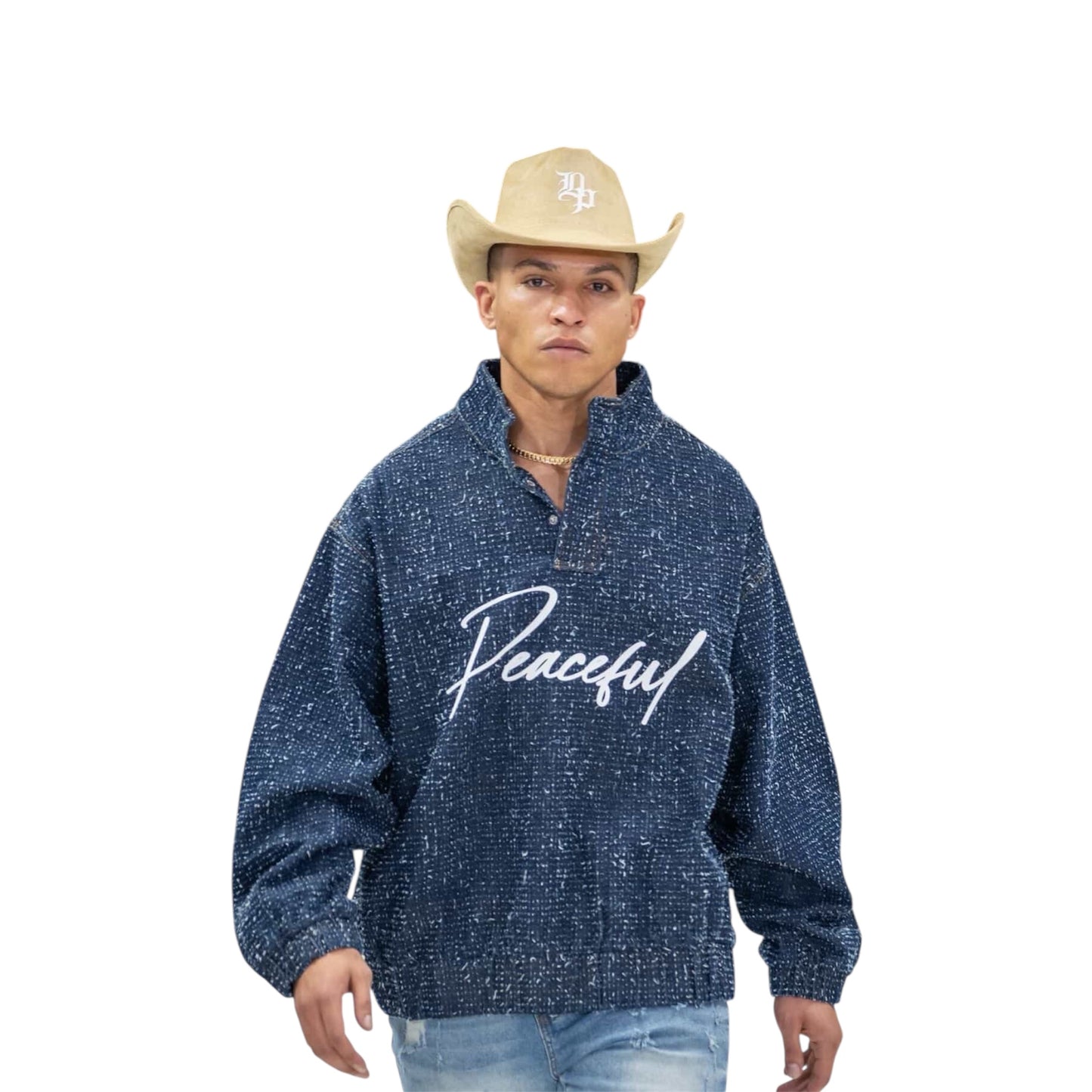 “PEACEFUL” Western Hat (Tan)