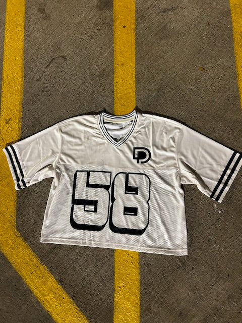 DXP Vintage Hockey Jersey Short Sleeve (Off-White)