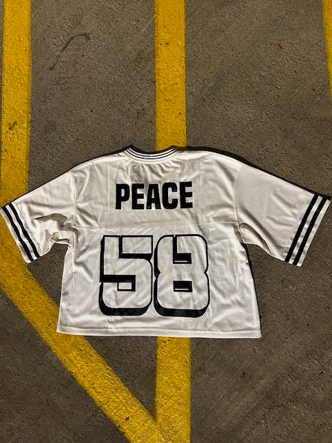 DXP Vintage Hockey Jersey Short Sleeve (Off-White)