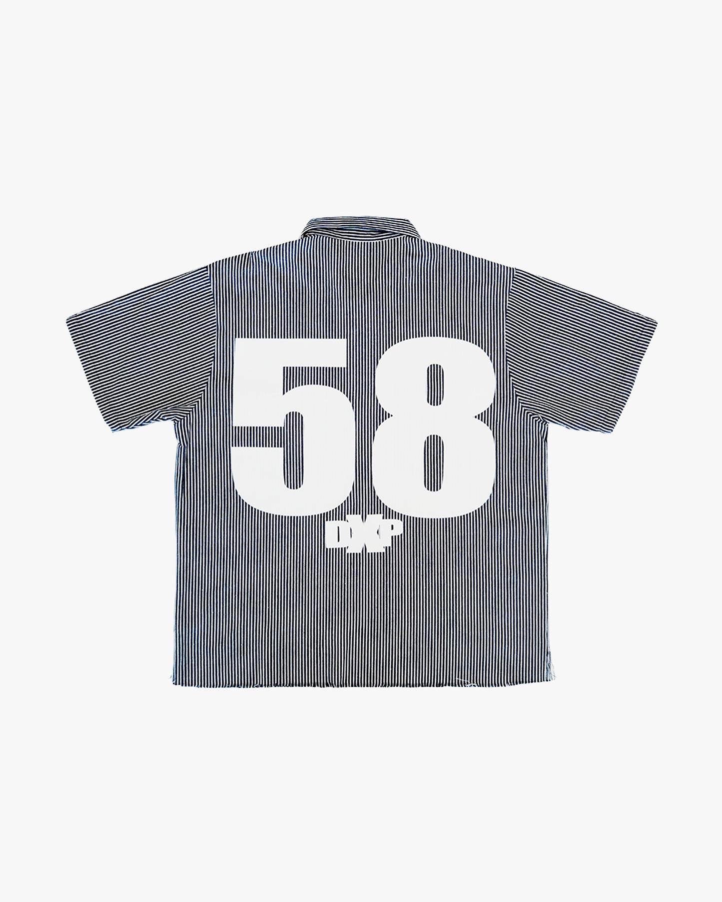 1958 Short Sleeve Stripe 1/2 Zip Shirt